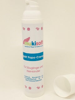 Mukisoft Baby Popo Creme – Zinkfreie Schutzcreme für den Windelbereich