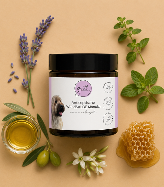 GUSTL Antiseptische Wundsalbe Manuka für Hunde