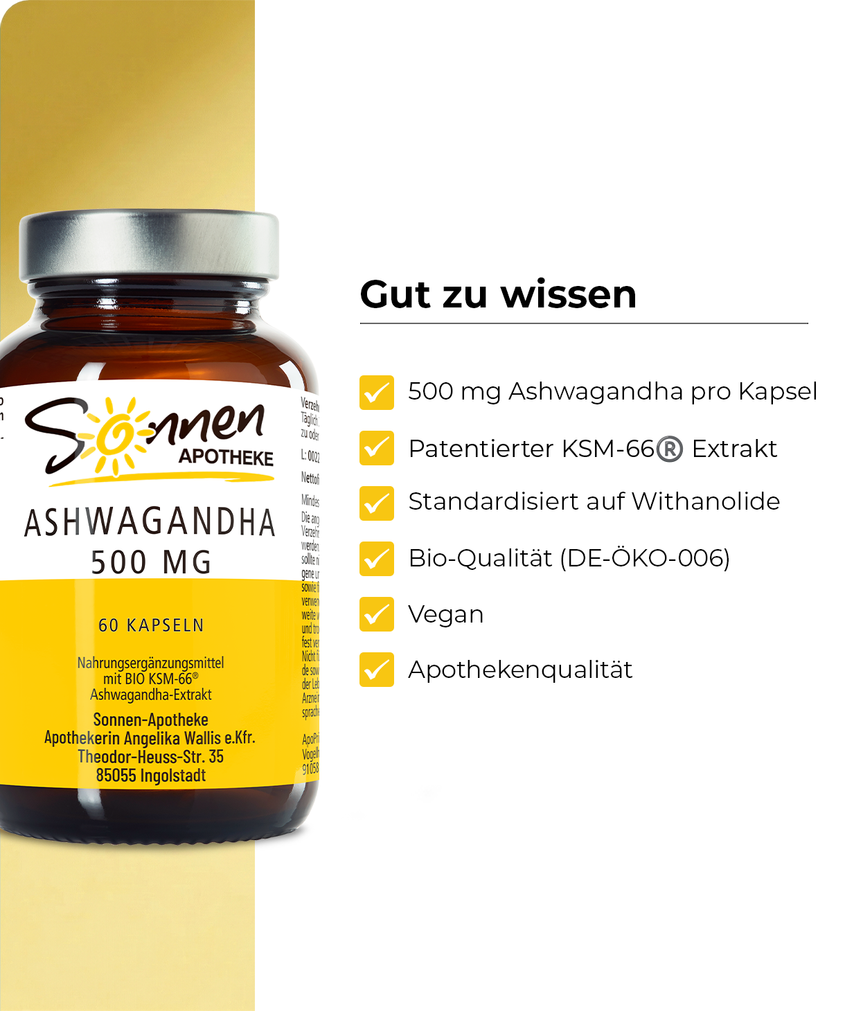 ASHWAGANDHA 500