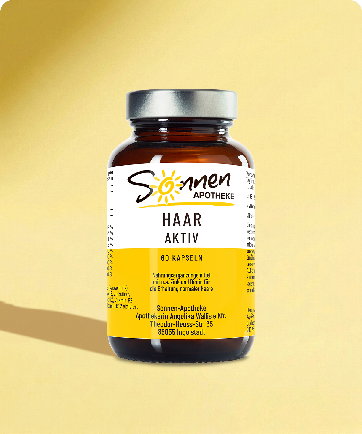 Sonnen Pharmacy Hair Active - Hair Vitamins Capsules